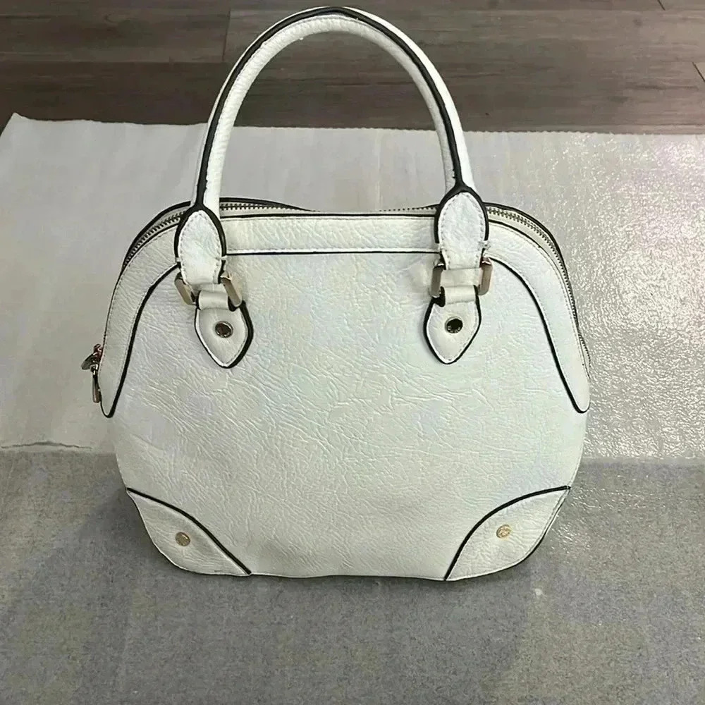 Dune London White Handbag with Shoulder Strap